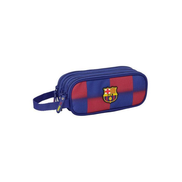 Trousse à crayons - FC Barcelona - Multicolore - 100% polyester - 21 x 8,5 x 7 cm - Mixte