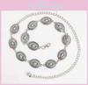 Ethnic Inspired Metal Waist Chain With Engraved Pattern For Women Outfits Casual