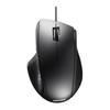 BUFFALO Wired Laser 5-Button Mouse, Black, BSMLU308BK