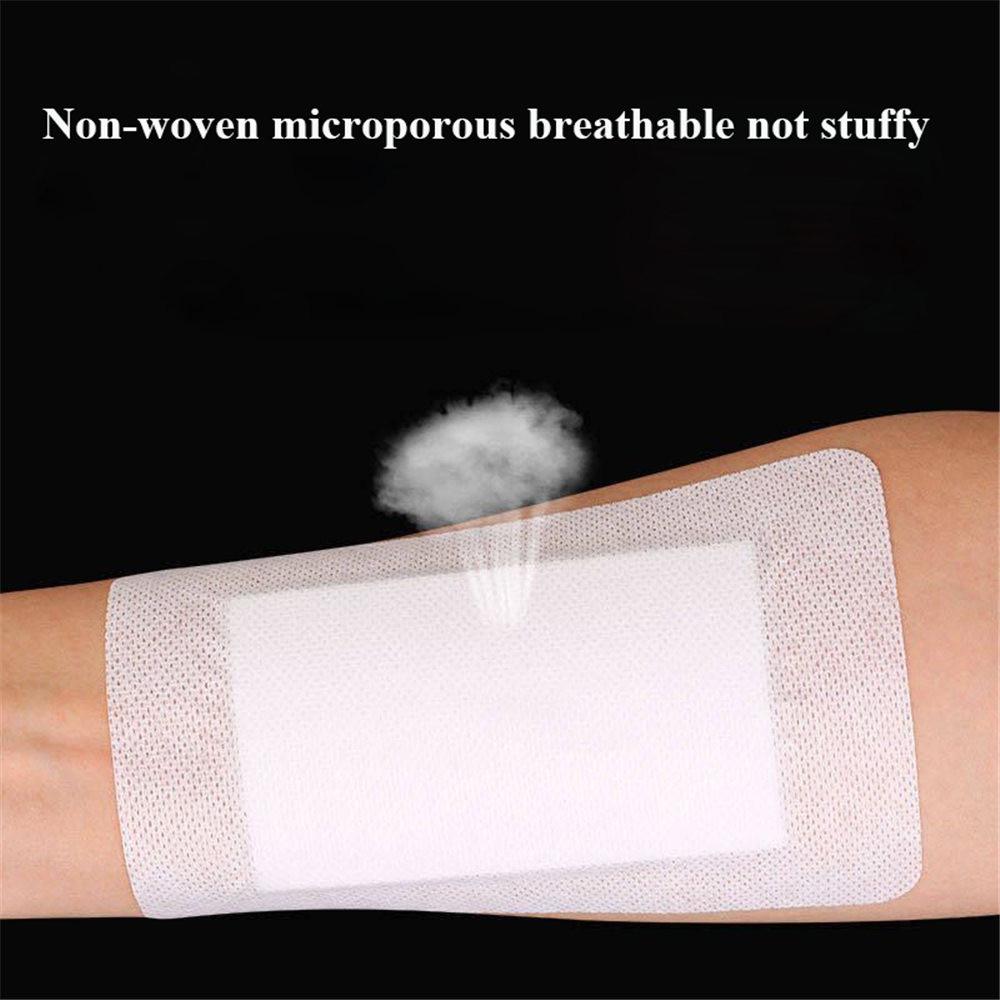 30Pcs 10x10cm/15cm/20cm/25cm Medical Sterile Wound Dressing Breathable Adhesive Large Size Band Aids Bandage Wound Care Sticker