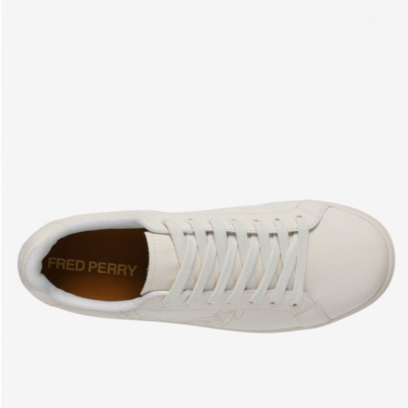 Fred Perry Men S SneakerS B721 Leather Embroidered overSized Branded