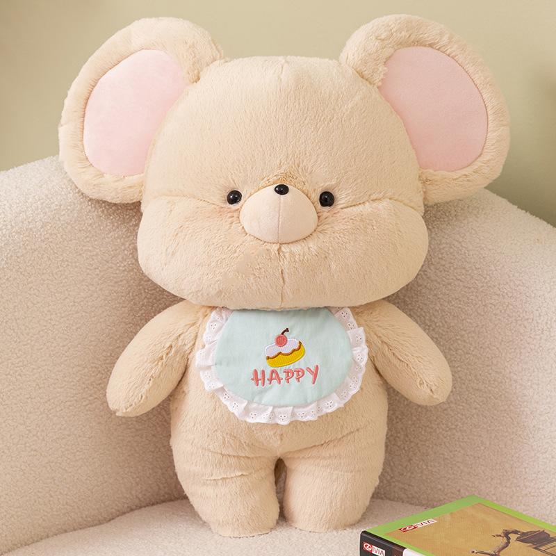 Lele Mouse Doll Meow It Sister Original Cute Plush Toy Doll To Accompany the Sleeping Hamster June 1 Children's Day Gift