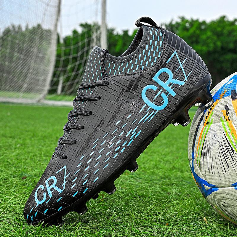 Men S Long-Cut Autumn Football Shoes, Non-Slip, Professional, Wear-Resistant Mid-To-Low Top Training Shoes 35