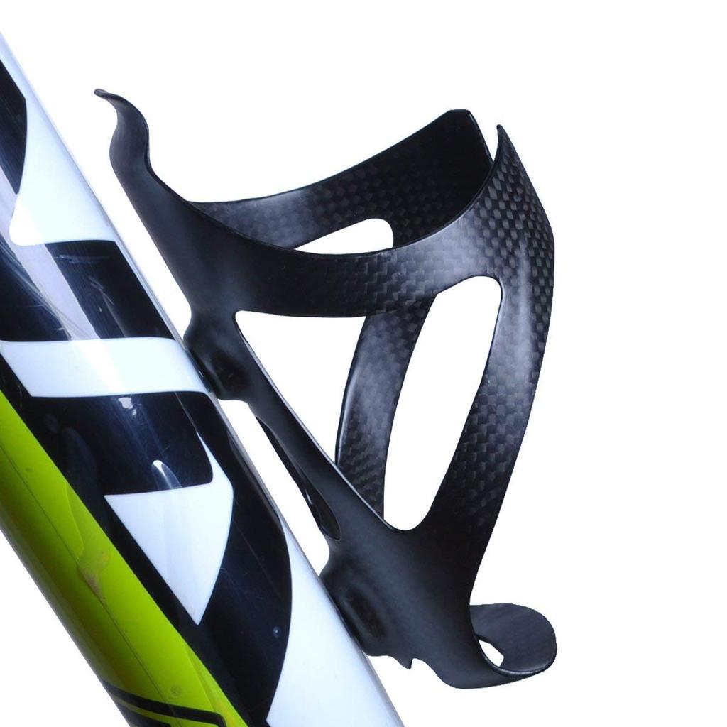 ThinkTop Carbon Fiber Bottle Cage for Flexible and Fits Most for Road and Mountain Bikes Ultra-Lightweight Bicycles, Bottles,