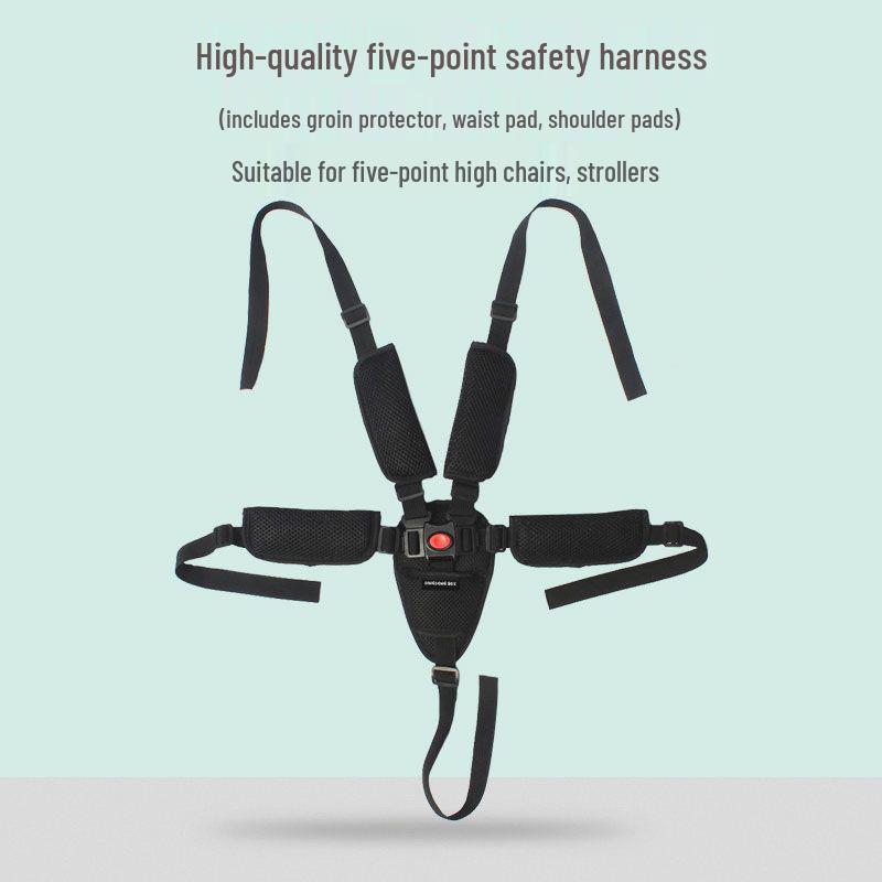 

Універсальні п ятиточкові ремені безпеки для дитячого стільчика та візка