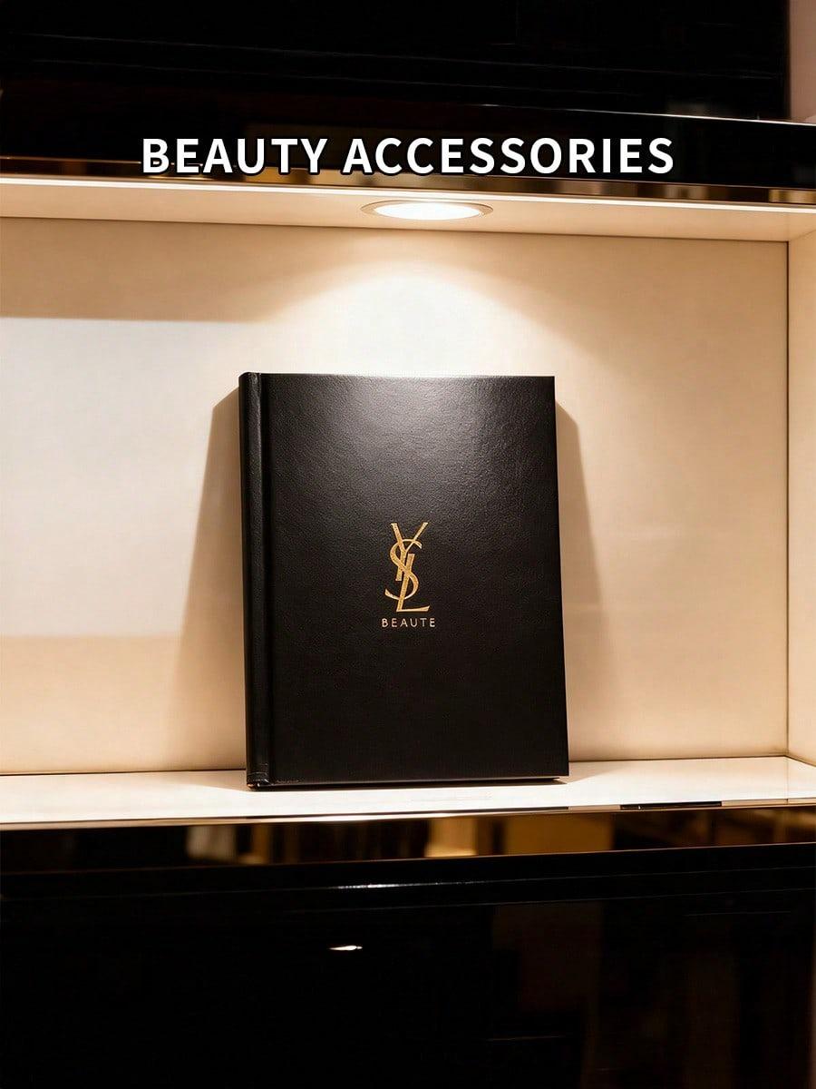 YLS 1pc Luxury Black Hardcover Notebook
