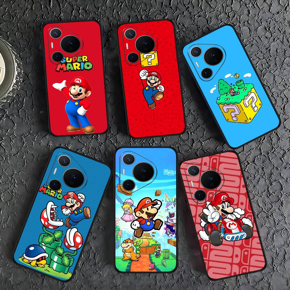 Super Game M-Mario Phone Case For Huawei P 8 9 10 20 30 40 50 Pro Lite Psmart Honor 10 Lite 70 Mate 20lite