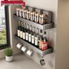 Double-Layer Kitchen Wall-Mounted Spice Rack