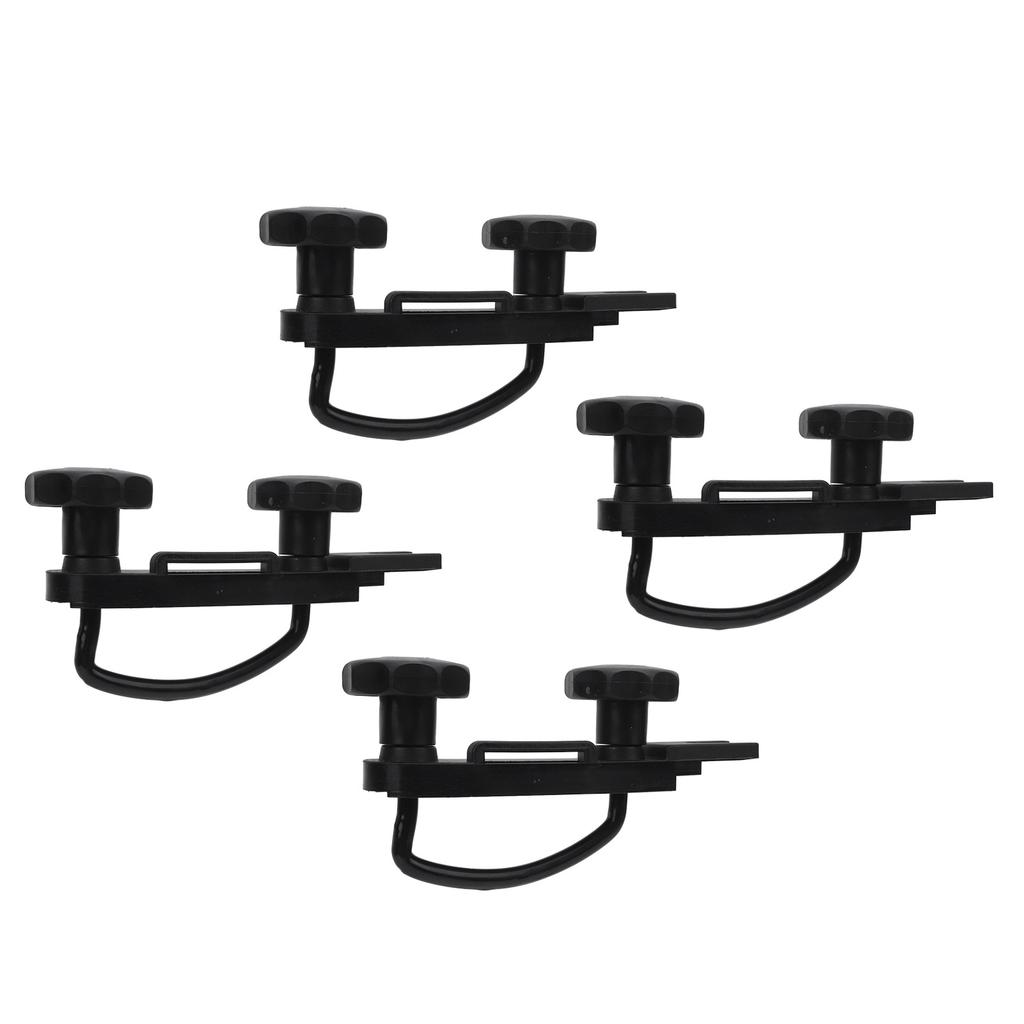 23PCS Roof Box U Bolt Clamps Stainless Steel Rooftop Cargo Carrier Rack Bolts Universal Car