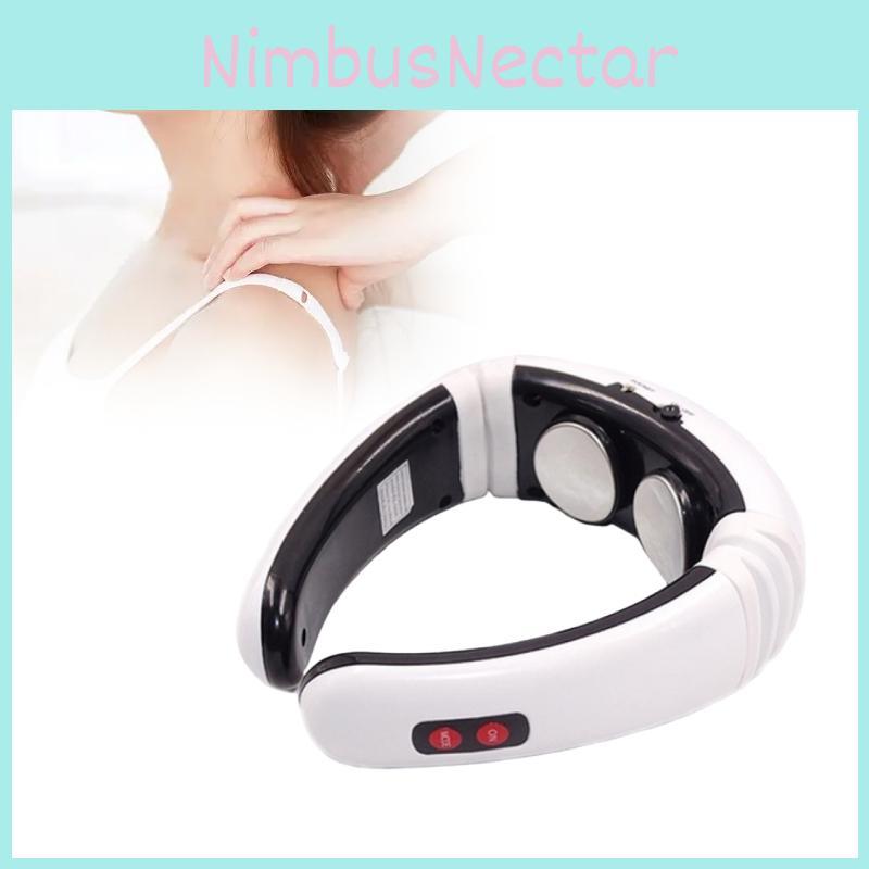 Pulse Electric Cervical Massager Shoulder Neck Therapy Device Pain Relief Tool