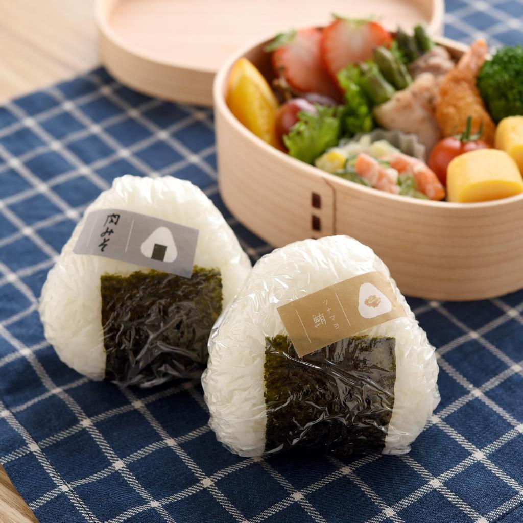 Earnest In Masking Tape for Onigiri Writing See Ingredients At a for a Favorite Brand of Major Restaurants [Made Japan] (Salmon) (No Required,