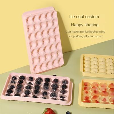 Mold Ice Commercial Fruit Durable Material Ease Of Use Home Supplies Creative Ice Mold 35 Grid Ice Crate Ice Regulator Quick Ice