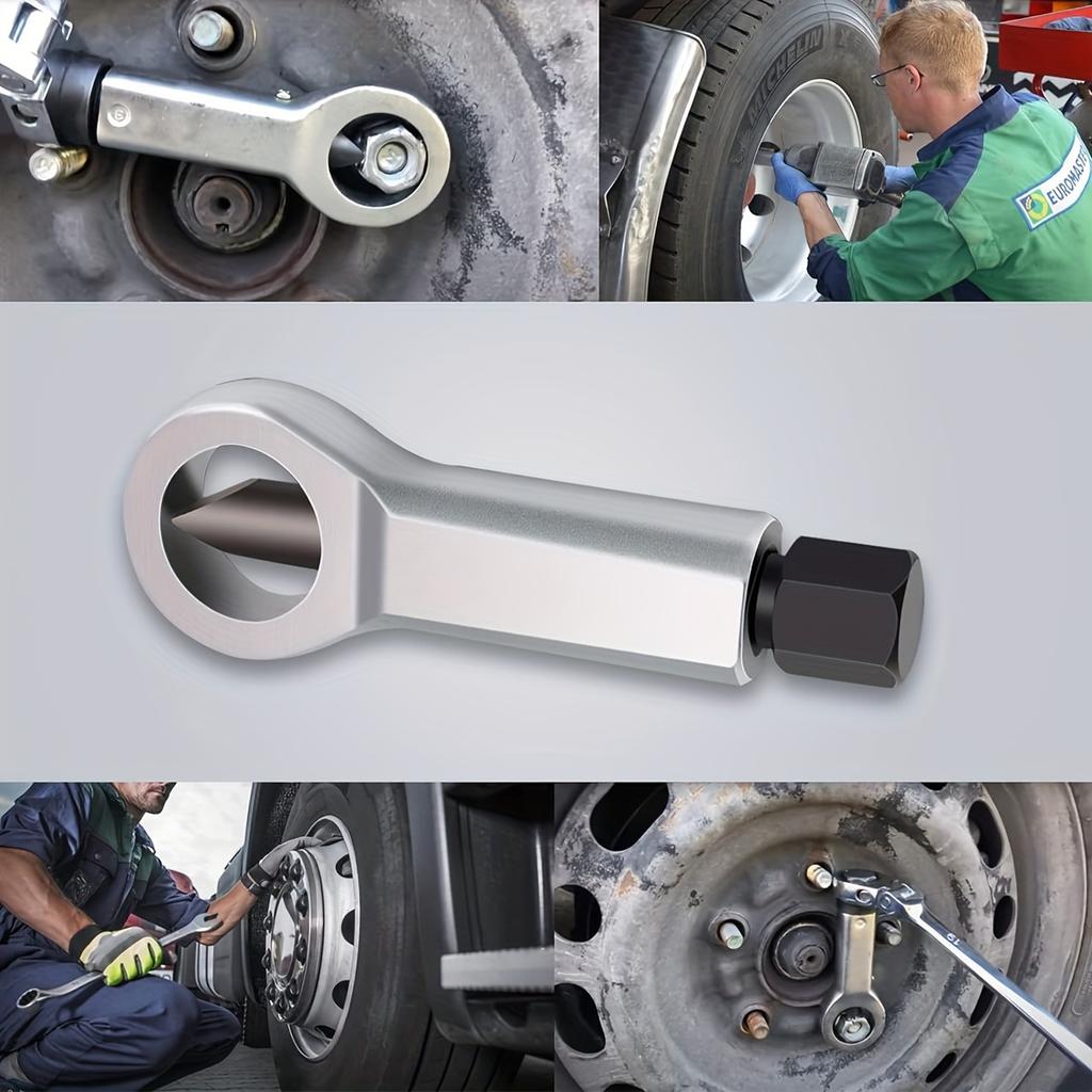 Scule Despicător Piulițe Metalice Heavy Duty, Separator Piulițe Ruginite pentru Îndepărtarea Piulițelor Rupte și Deteriorate Scule Manuale de Presiune