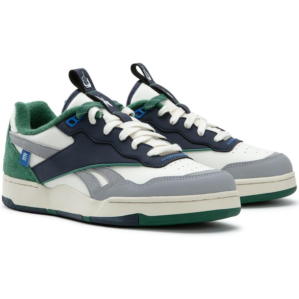 Nautica X Reebok BB4000 II Low Retro Basketball Shoes Unisex Sneakers White Dark-Blue 100245903