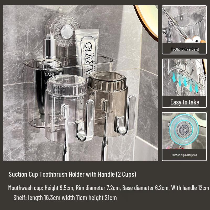 LIEI Suction Cup Toothbrush Holder