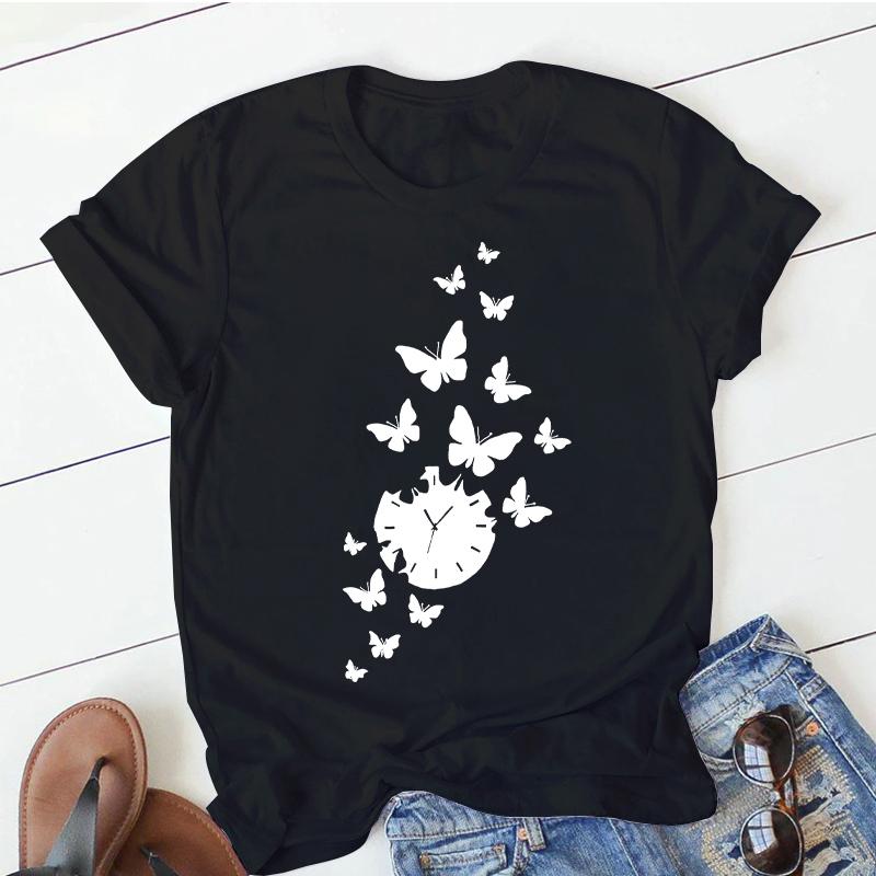 Women Tshirts Cartoon Dreamcatcher Dreamcatcher Fashion Print Female Tees Tops Graphic 90S Clothes Short Sleeve Ladies T-Shirt