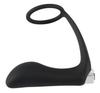Black Velvets - Black Vibrating Butt Plug Cock Ring