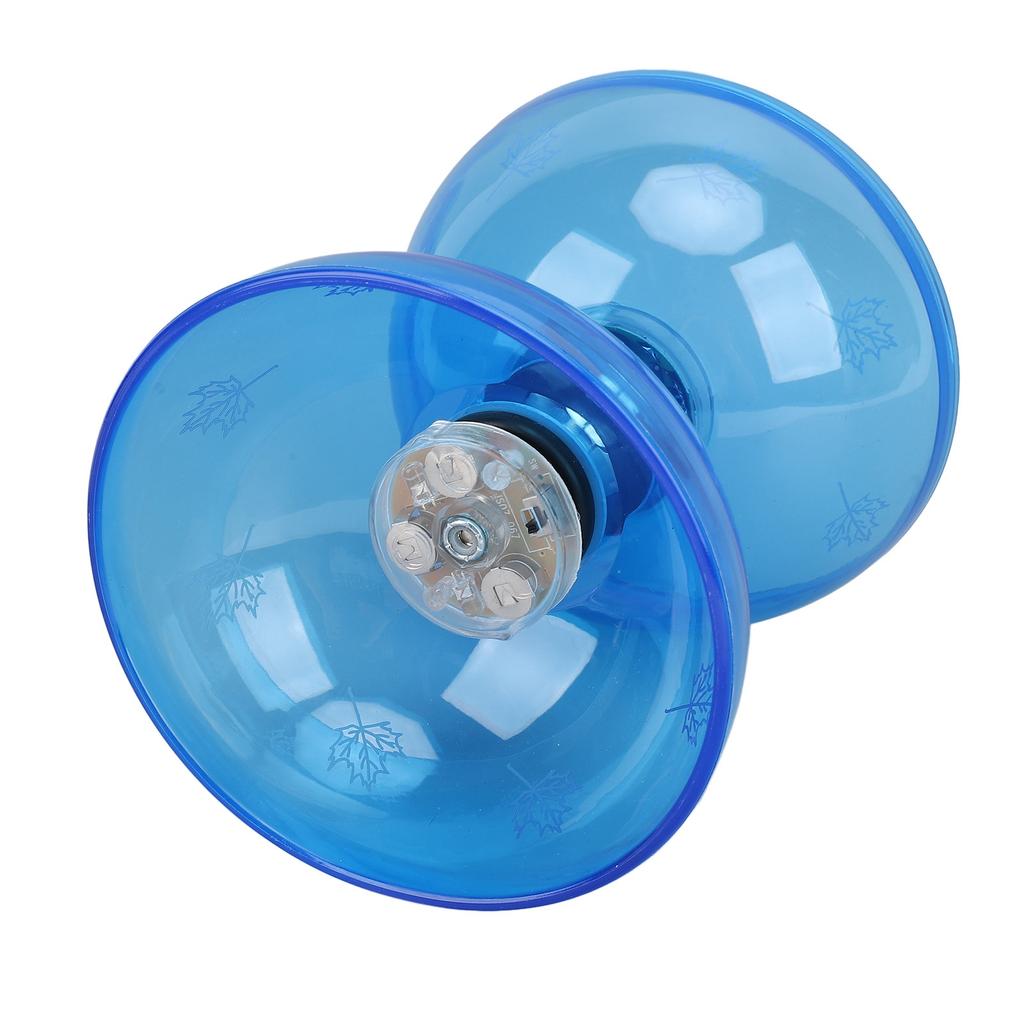 Chinesisches Jojo Diabolo Set Weichgummi Professionelles Chinesisches Diabolo Jonglierspielzeug mit 2 Stäben und