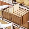 Schubladen-Kleiderschrank-Organizer: Staubdichte Kunststoff-Aufbewahrungsbox für Kleidung und Unterwäsche