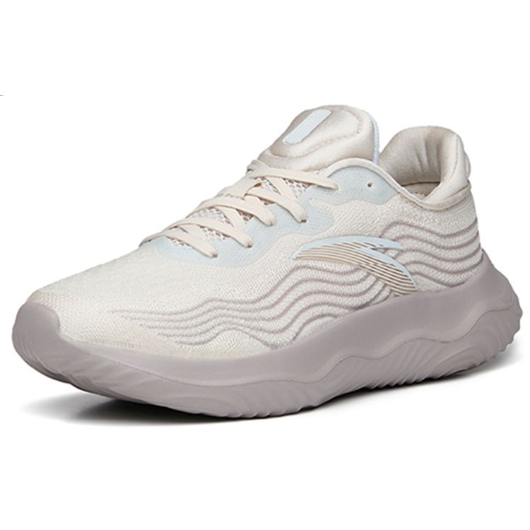 Anta Training Series Fabric Shock Absorption Non-Slip Wear-Resistant Breathable Lightweight Low-Top Training Shoes Women Sneakers 122237718-4