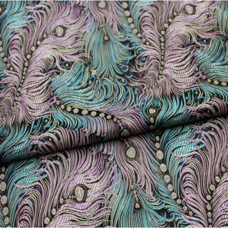 

100x75cm Brocade Jacquard Flower Pattern Damask Fabrics by the Meter DIY Design Sewing Material Cheongsam Dress Garment Fabric 100x75cm