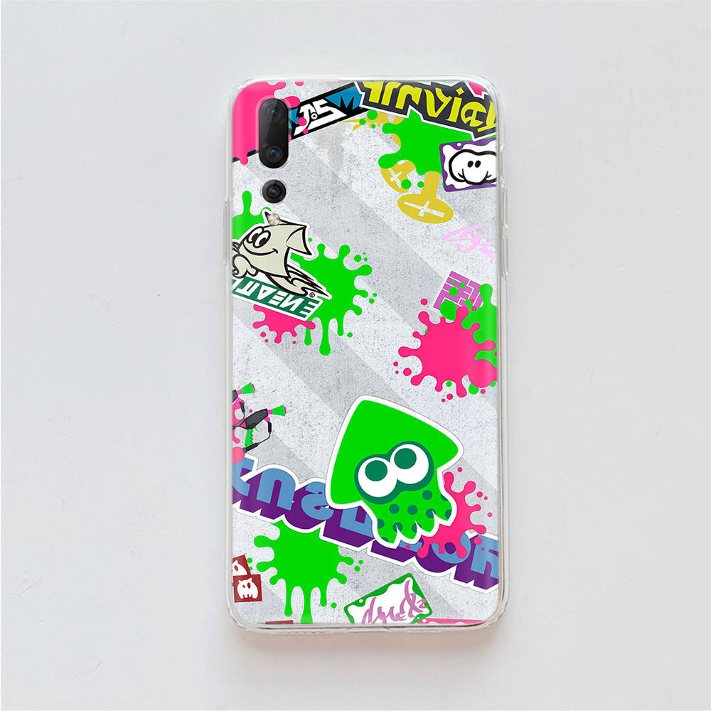 Splatoon TPU Case for iPhone XR 7 8 14 15 11 12 13 X XS Pro Max Xiaomi Redmi 13C Note 9 Samsung A22 S23 S24 Ultra Plus VIVO