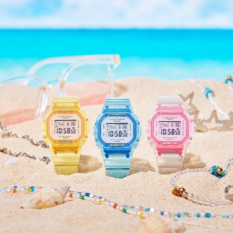 Casio Baby-G Women's Resin 100M Water Resistant Shock Resistant Alarm Quartz Watch BGD-565SJ-2