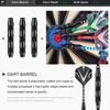 CyeeLife Plastic Soft Darts, 12-Piece Set, 20g Professional Soft Darts for Electronic Dartboards