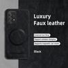 Classic Leather Wireless Charging For Magsafe Magnetic Case For Samsung Galaxy A52 A52S 4G 5G Soft Back Cover
