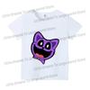 Smilings Critters Tshirt for Kids Cartoon Figure Printed Short Sleeve Clothes Children Summer White Black Base Tee Casual Tops