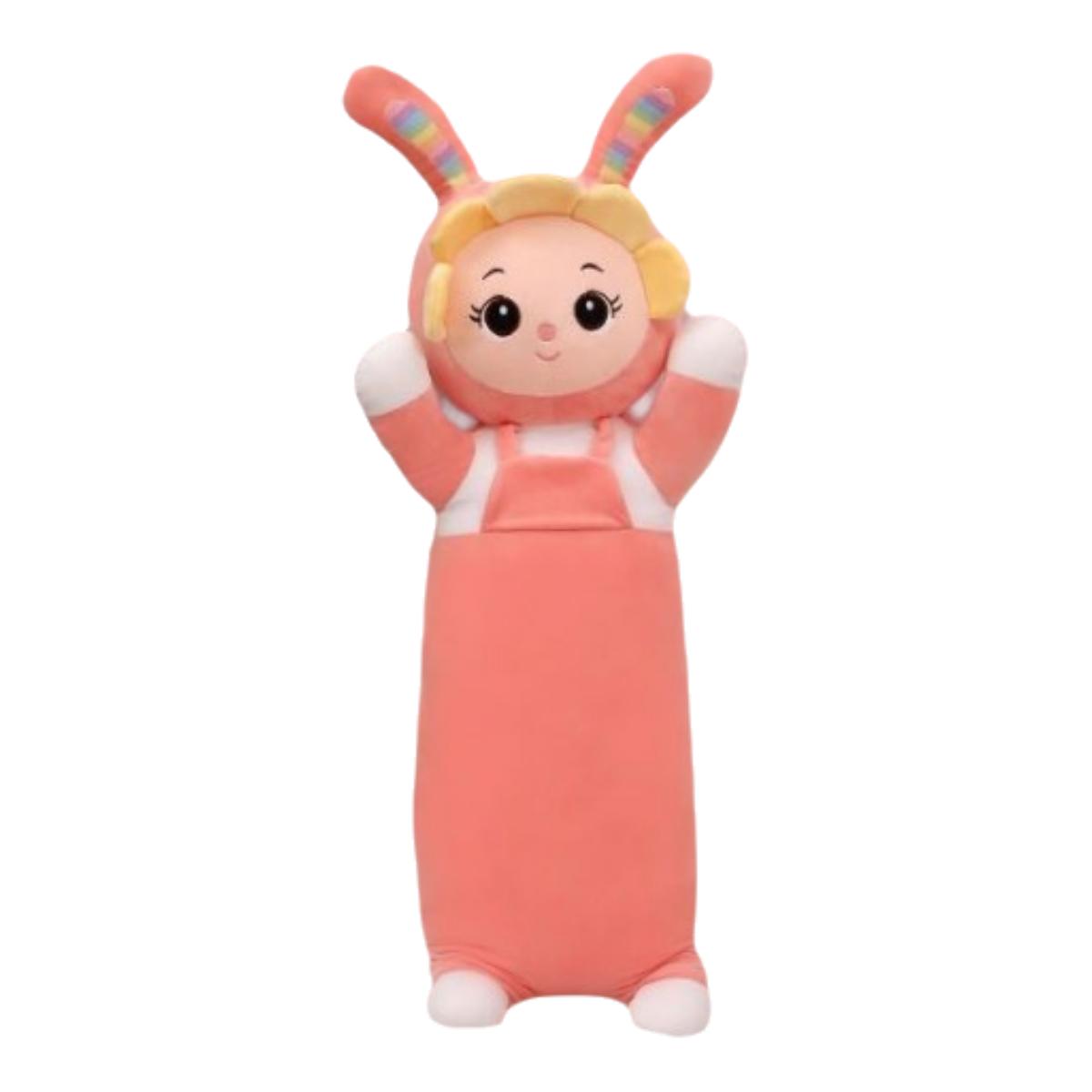 

Подтяжки Кролик Плюшевая Игрушка Кукла Подушка Украшение Комнаты Орнамент Детский Подарок 60cm/23.62in розовый