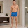 Boxershorts, Mittelhohe EisSeiden-Boxershorts, Enganliegend, U-Konvex, Schnelltrocknend, Sommerunterwäsche für den täglichen Gebrauch und zum Schlafen