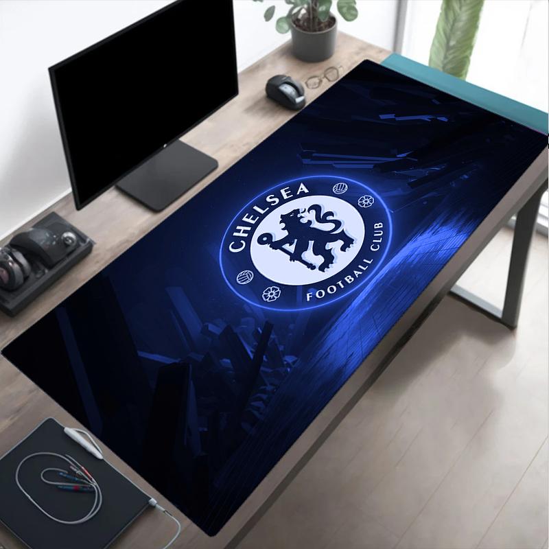 Blue Chelsea Football Club Logo Mouse pad, Gaming Mouse Pad, keyboard pad, Desk Decor for computer notebook Fan Gift Birthday Gift