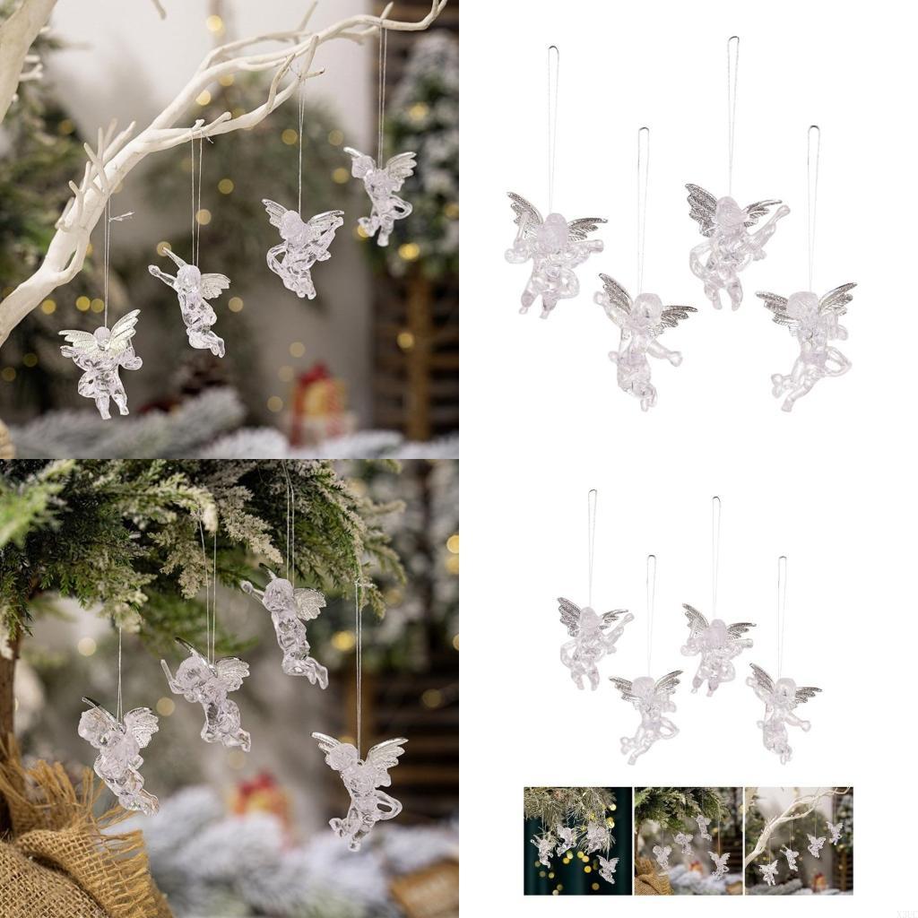 

Acrylic Angelic Hanging Decorations for Festival Season Christmas Embellishment X3UC China Mainland
