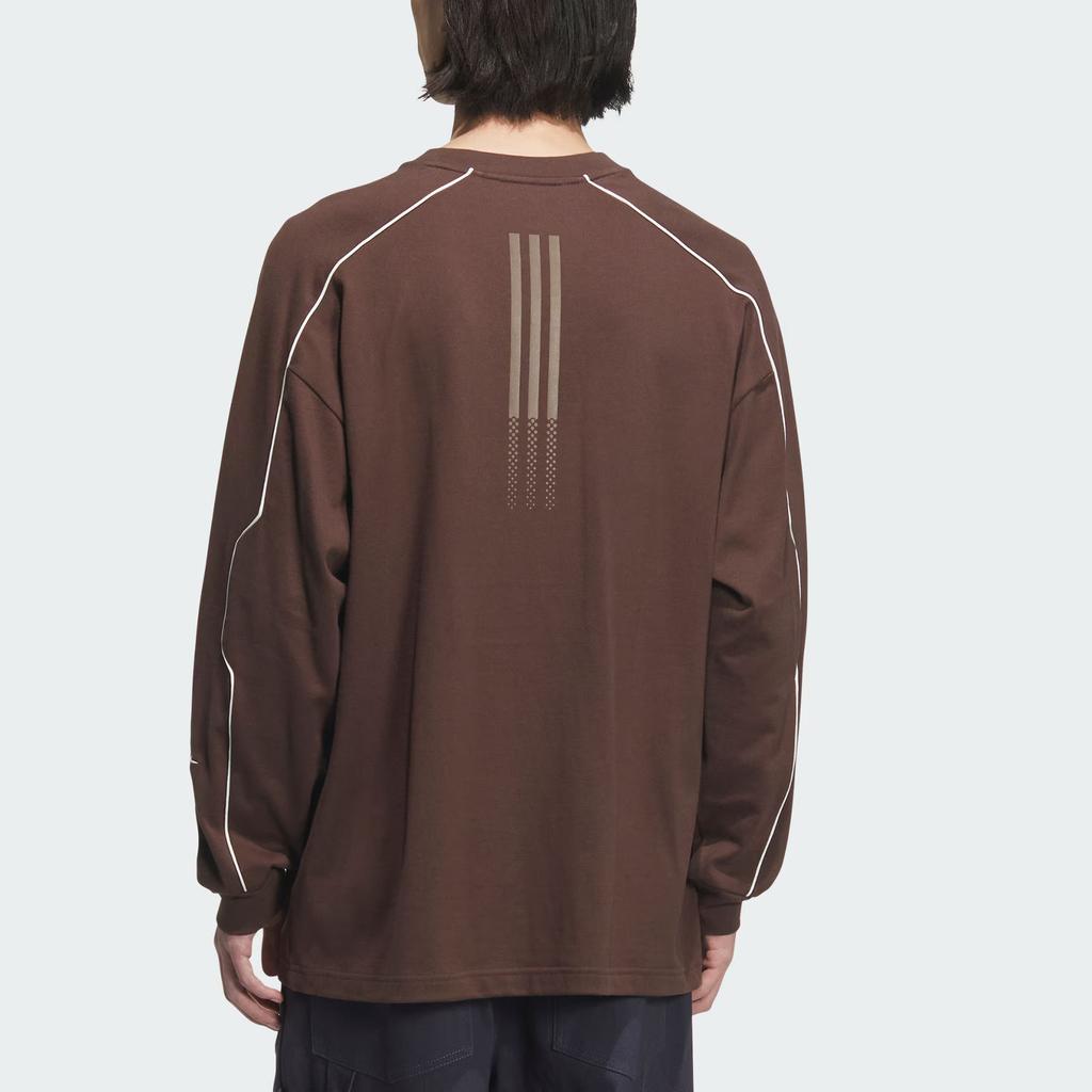 Adidas Originals RAC CREW U T Shirt Unisex Brown JM8038-