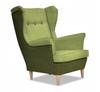 Armchair Wingback ARI DUO Scandinavian Green Green Celadon