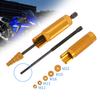 Motorcycle Piston Pin Puller Heavy-Duty Construction For Easy Installation and Removal Protects Engine 5 Adapters 11/13/16/19/22