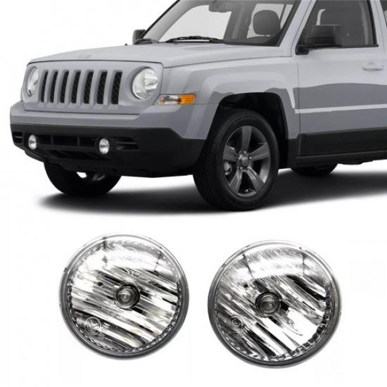 Пара левая+правая противотуманных фар бампера для Jeep Patriot 2011-2014 2015 2016 2017