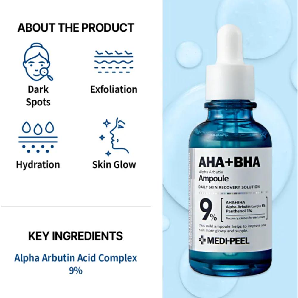 

MEDI-PEEL AHA+BHA Alpha Arbutin Ampoule 30ml