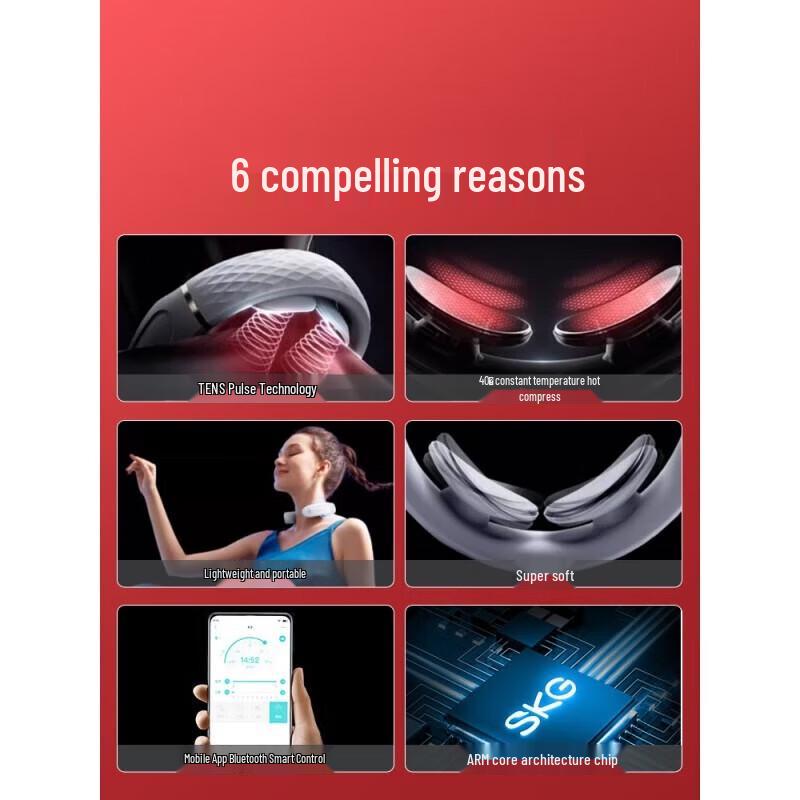 SKG G1-3 Luxury Neck Massager