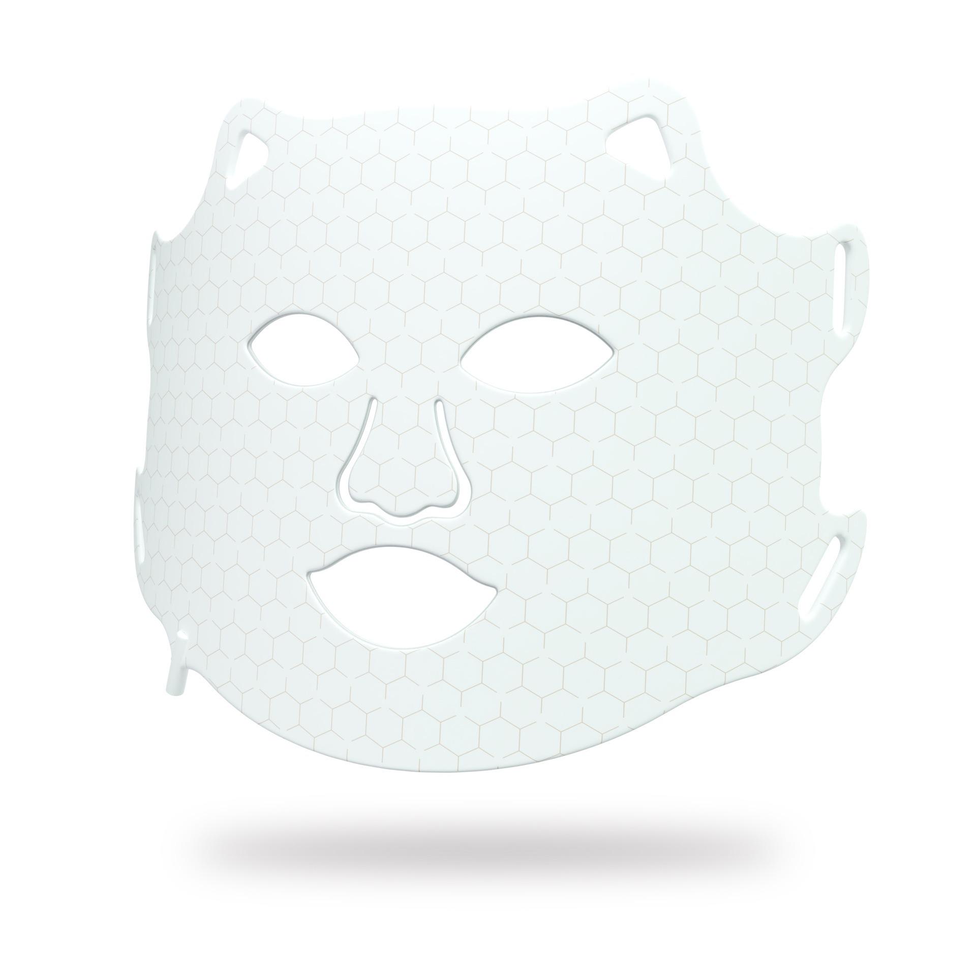 Infrared LED Silicone Beauty Mask for Photorejuvenation with Red & Blue Light