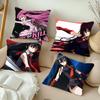 A-Akame Ga Kill Anime Kissenbezug Heimdekoration Überwurf für Sofa Bett Auto Zimmerdekor Geschenkidee