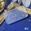 Resin Shaker Mold,Reusable Cute Silicone Quicksand Mould for DIY Crafts Making