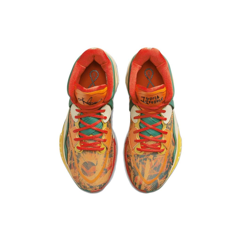 Nike Kyrie Infinity EP 1 World, 1 People - Orange Unisex Sneakers Safety-Orange Gorge-Green Sesame DO9615-800