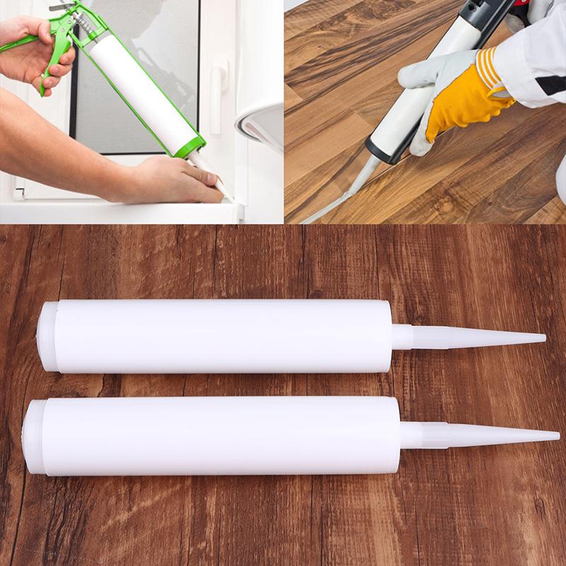 1/3 Stück Haus Wiederverwendbare Quetsch-Dichtstoffkappen Dichtstoff-Tube Leere Tube Nachfüllbare Dichtstoffflasche Werkzeug