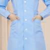 Women's Fashion Up And Down Round Neck Long Sleeve Solid Color  Uniform Dresses