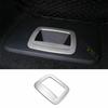Silver Steel Back Door Tailgate Handle Cover Trim For BMW 5 Series G30 2018-2022