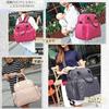 AngelMoon Mother's Bag, Large Capacity, Lightweight, Multifunctional, Backpack, Shoulder Bag, 3-Way Mom Bag (Type A - Beige)