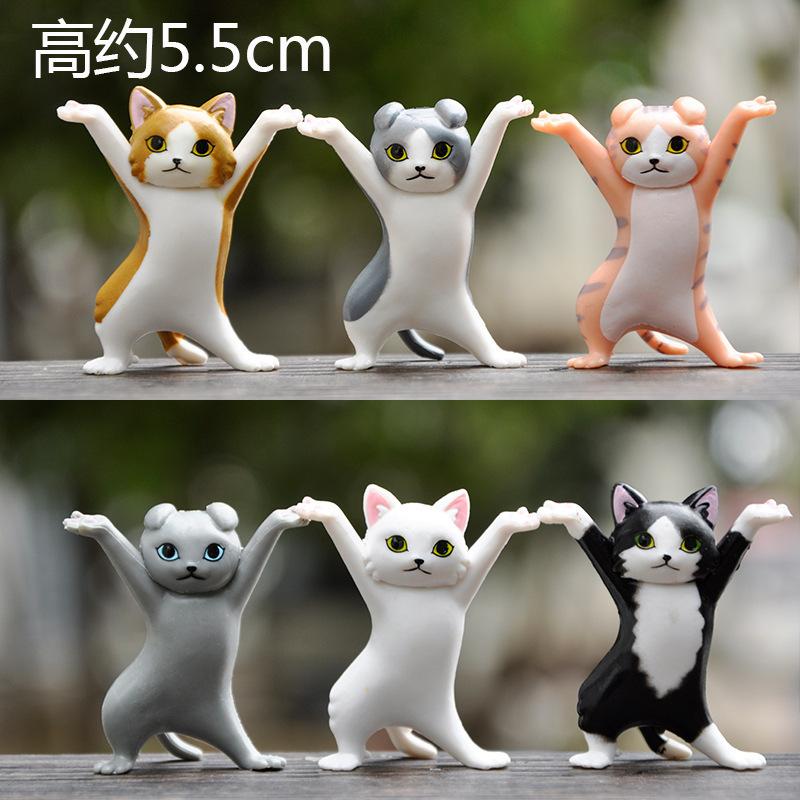 New product third generation pen enchanting cat cute cartoon cat everything can be lifted small cat car ornament desktop gift