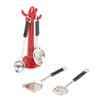 1:12 Dollhouse Kitchen Utensil Vertical Hanging Spoon Spatula Spoon Colander Set